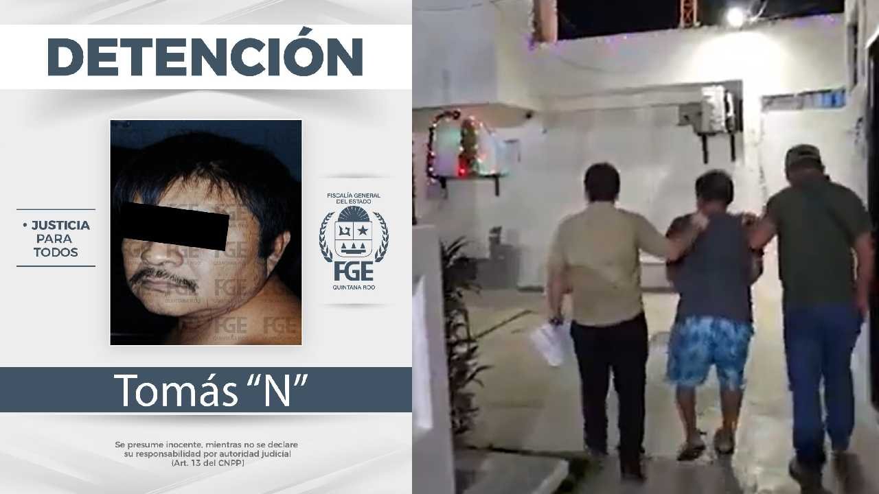 The suspect detained in Puerto Morelos is now in prison