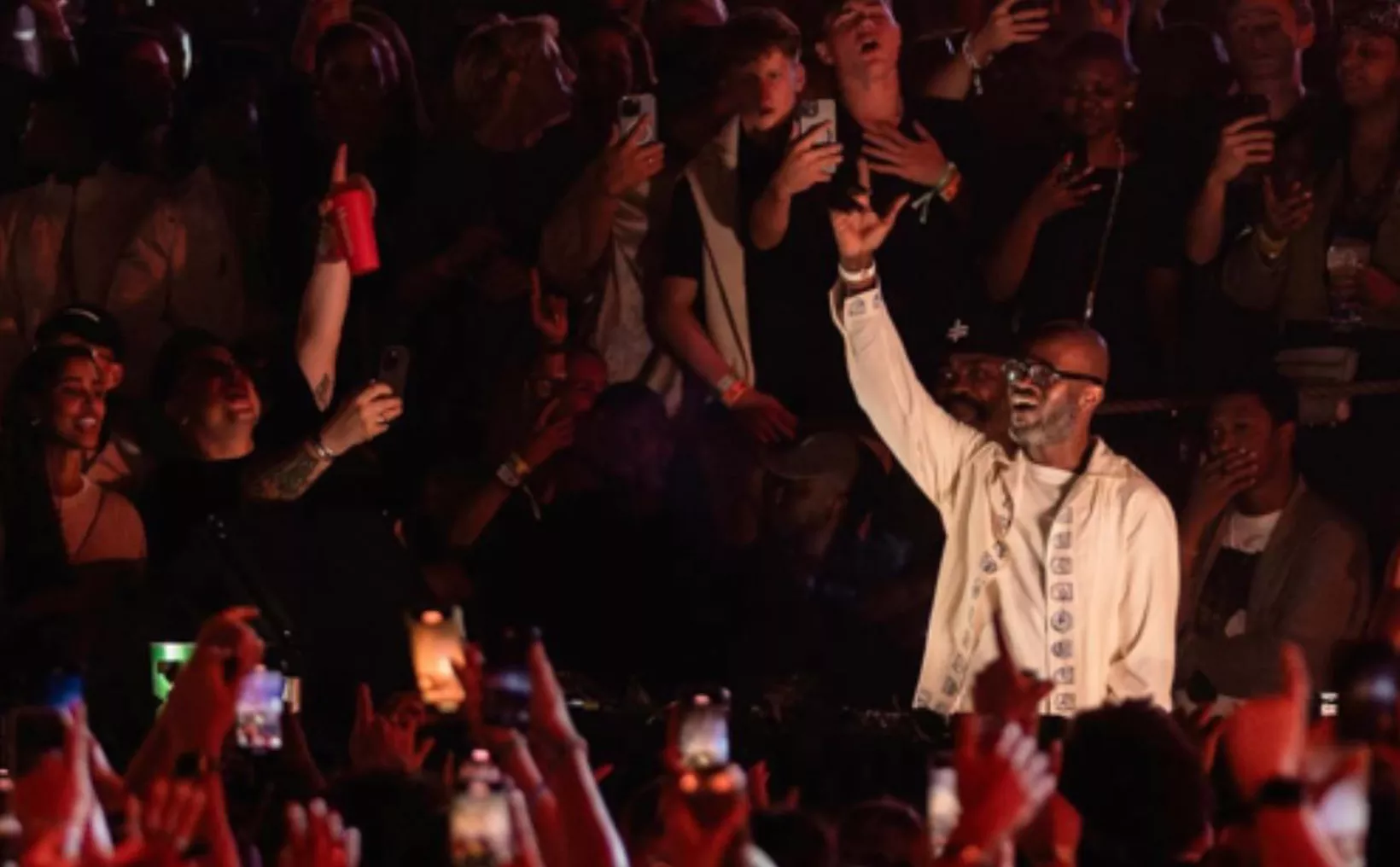 Context photo showing Tulum festival scene