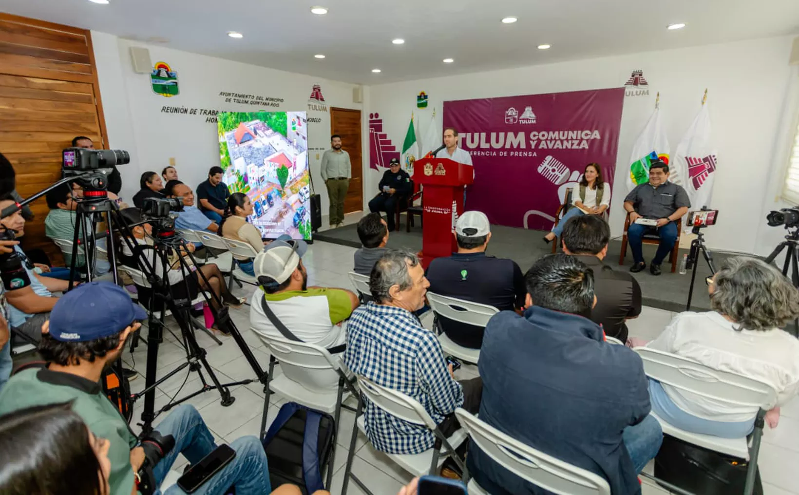 Tulum municipal government invites residents to service caravans