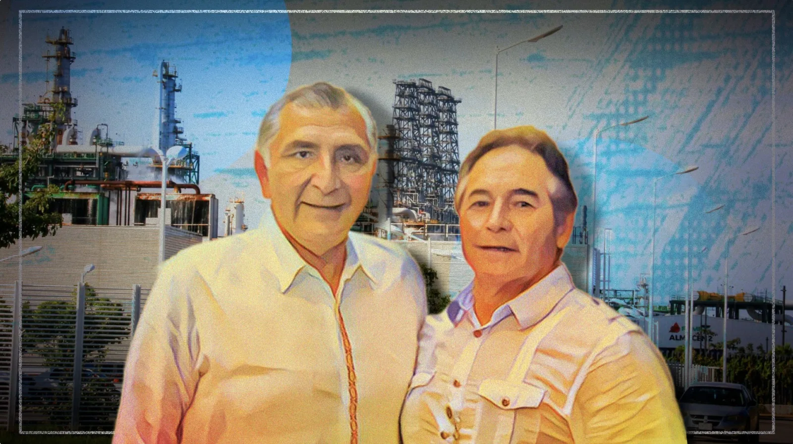 A graphic or photo related to the investigation into shell companies linked to Mexican Senator Adán Augusto Lopez.