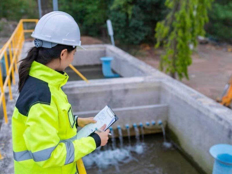 Aguakan wastewater treatment facility in Quintana Roo, Mexico