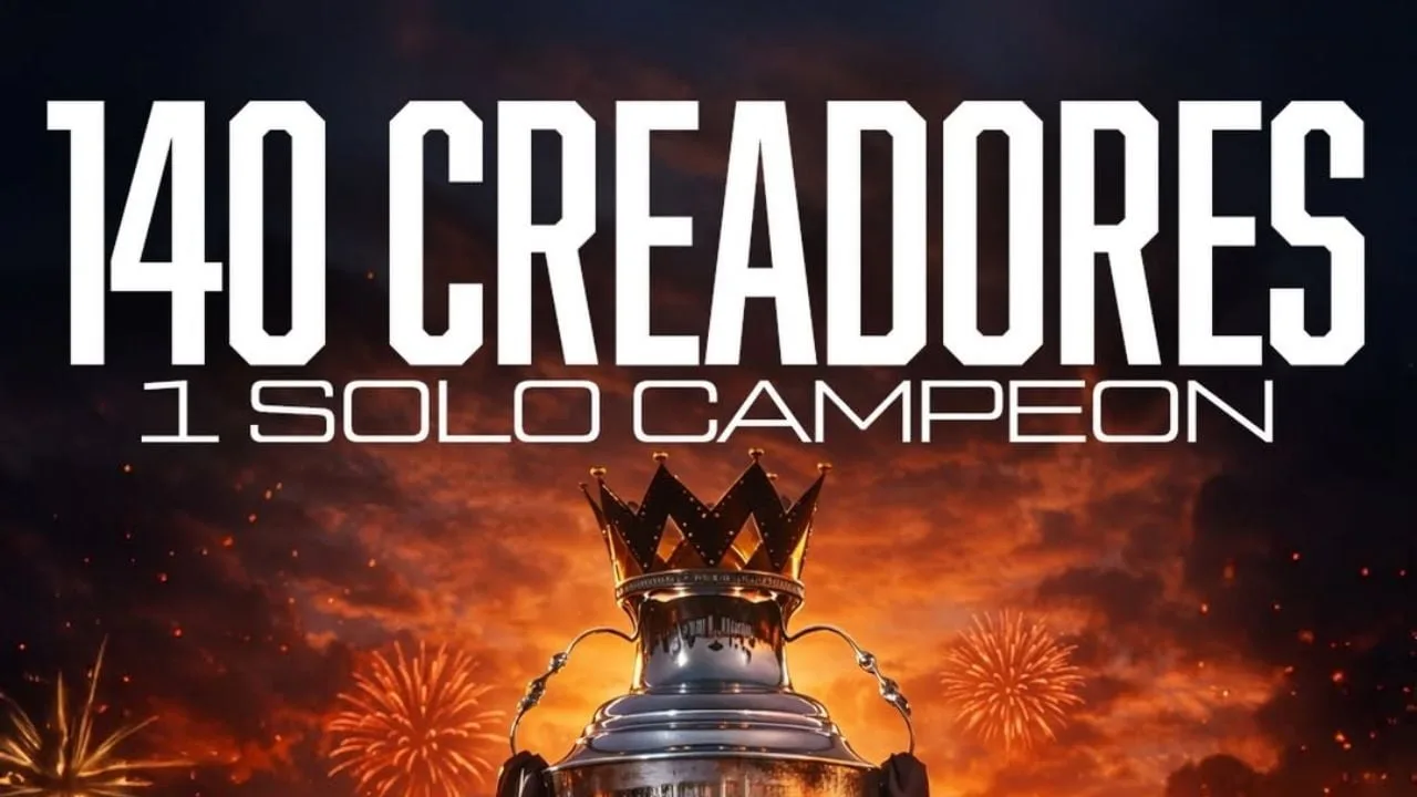 Digital creators and influencers gather at an event in Cancún for the Content Creator League