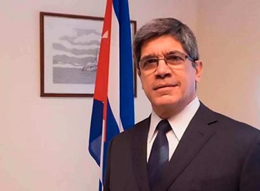 Carlos Fernández de Cossio, Cuban Deputy Foreign Minister, speaking in an interview