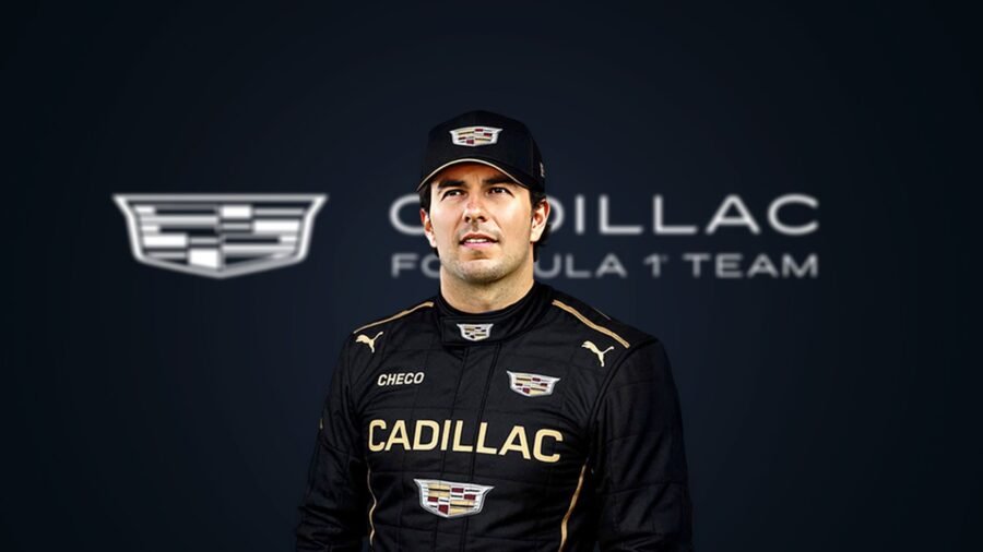 Sergio 'Checo' Pérez in racing gear, reportedly returning to Formula 1 with Cadillac for the 2026 season