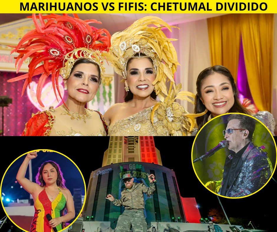 A scene from the Skultora 2026 gala event in Chetumal, showing attendees in formal attire