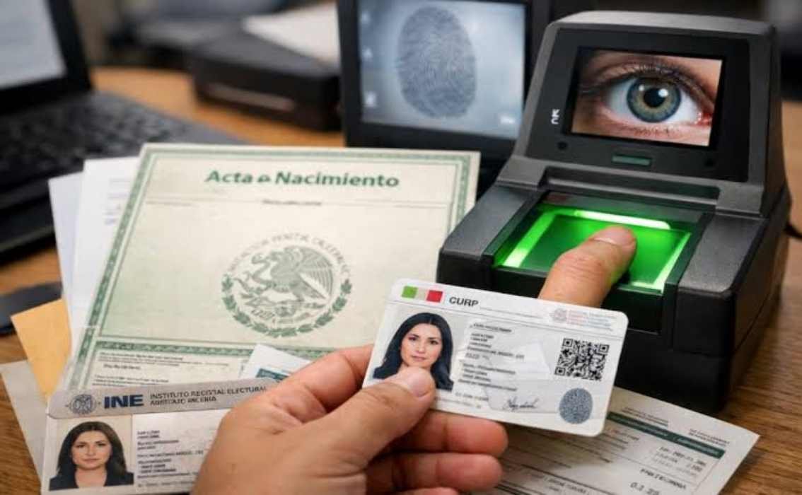 Cristina Torres Gomez, Quintana Roo state government secretary, speaking to reporters