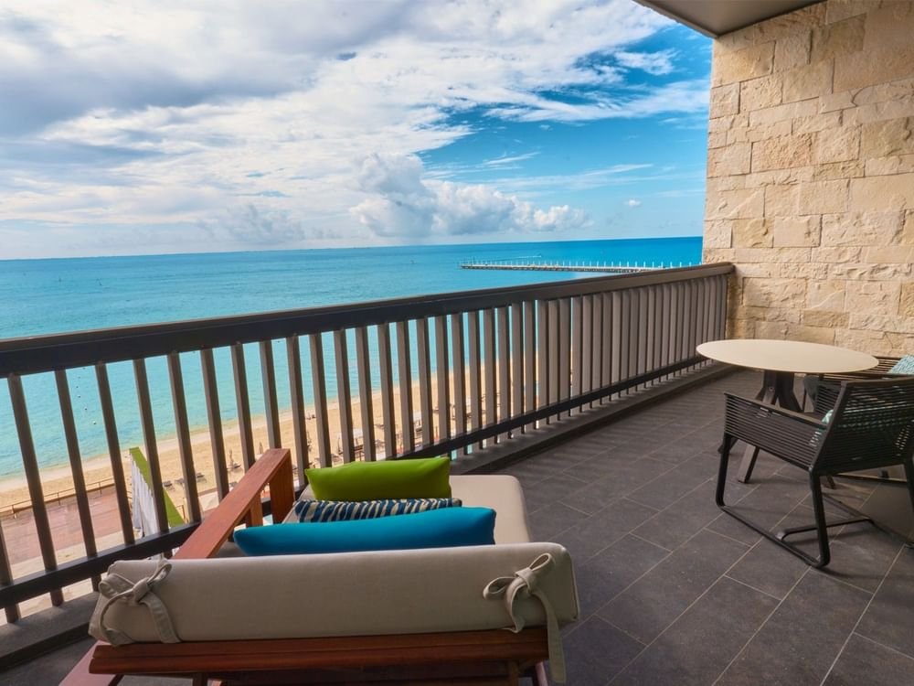 Exterior view of the new Devossion by Live Aqua resort in Playa del Carmen, Mexico