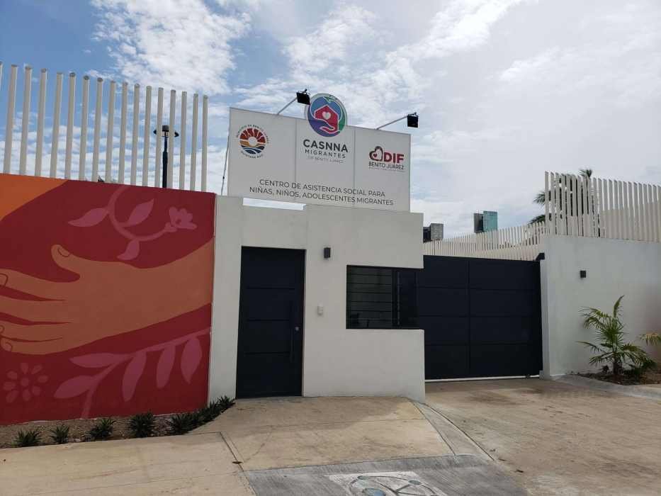 Children at a DIF Benito Juárez shelter in Cancún, Quintana Roo
