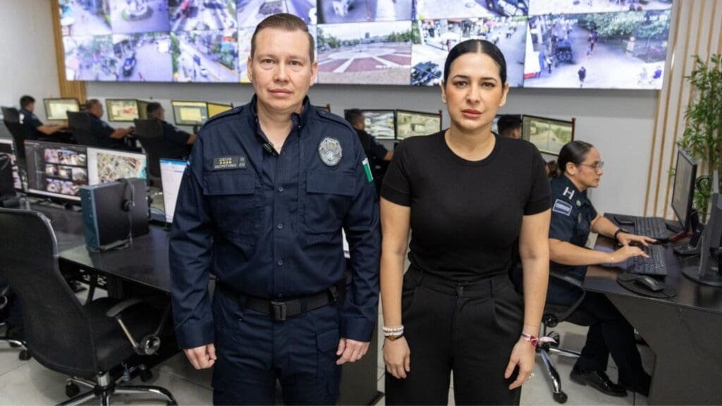 Playa del Carmen Mayor Estefanía Mercado speaks about security operations in the city