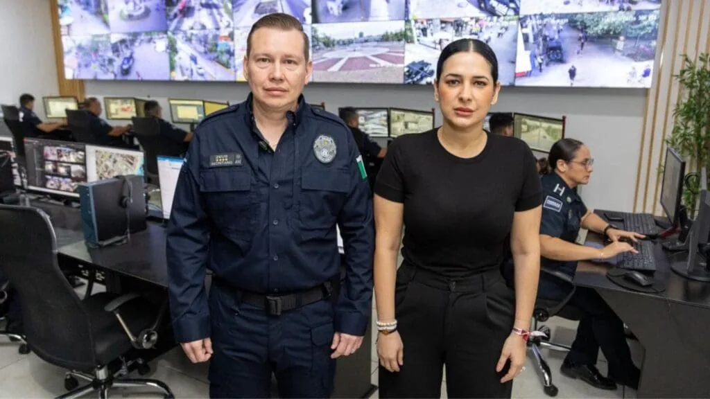 Playa del Carmen Mayor Estefanía Mercado speaks about security operations in the city