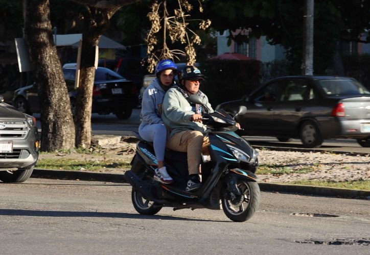A view of Felipe Carrillo Puerto during the historic cold weather event
