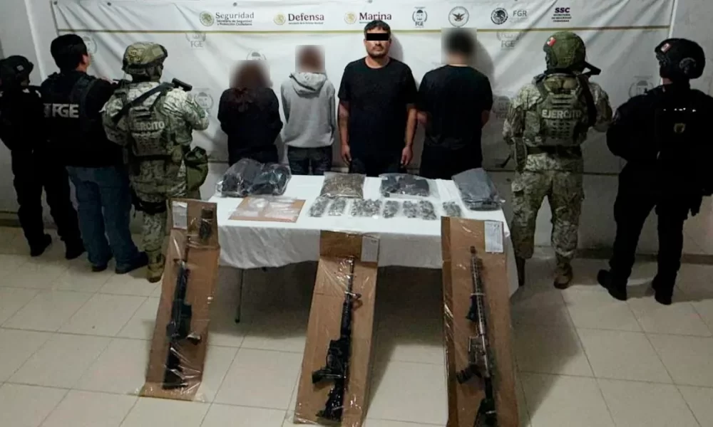 Four individuals detained by authorities in Felipe Carrillo Puerto, Quintana Roo