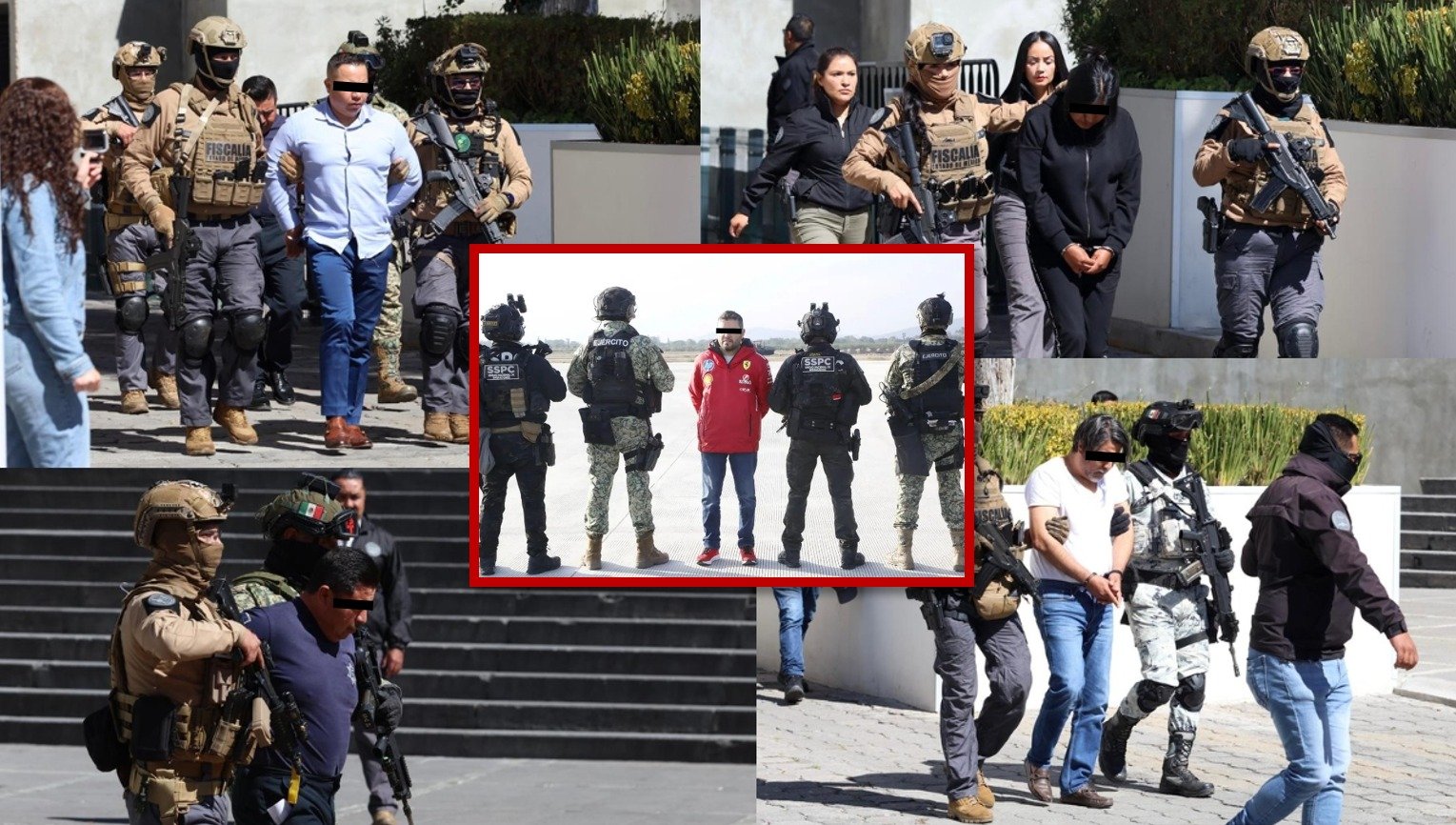 A map of Mexico highlighting states where mayors have been accused of organized crime links