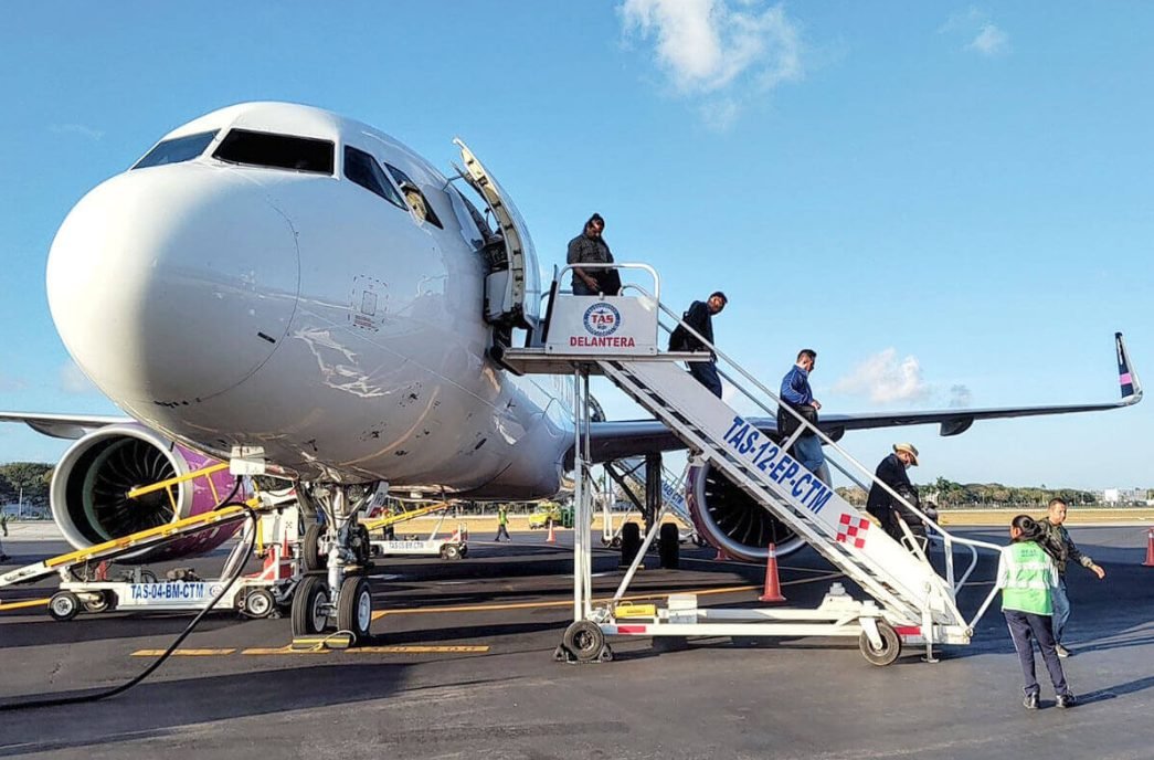 Graph showing Mexico tourism statistics for 2025