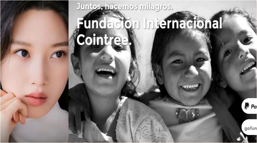 South Korean actress Moon Ga Young, who donated funds to social projects in Tulum, Mexico
