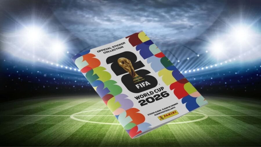 Panini's 2026 World Cup sticker album cover