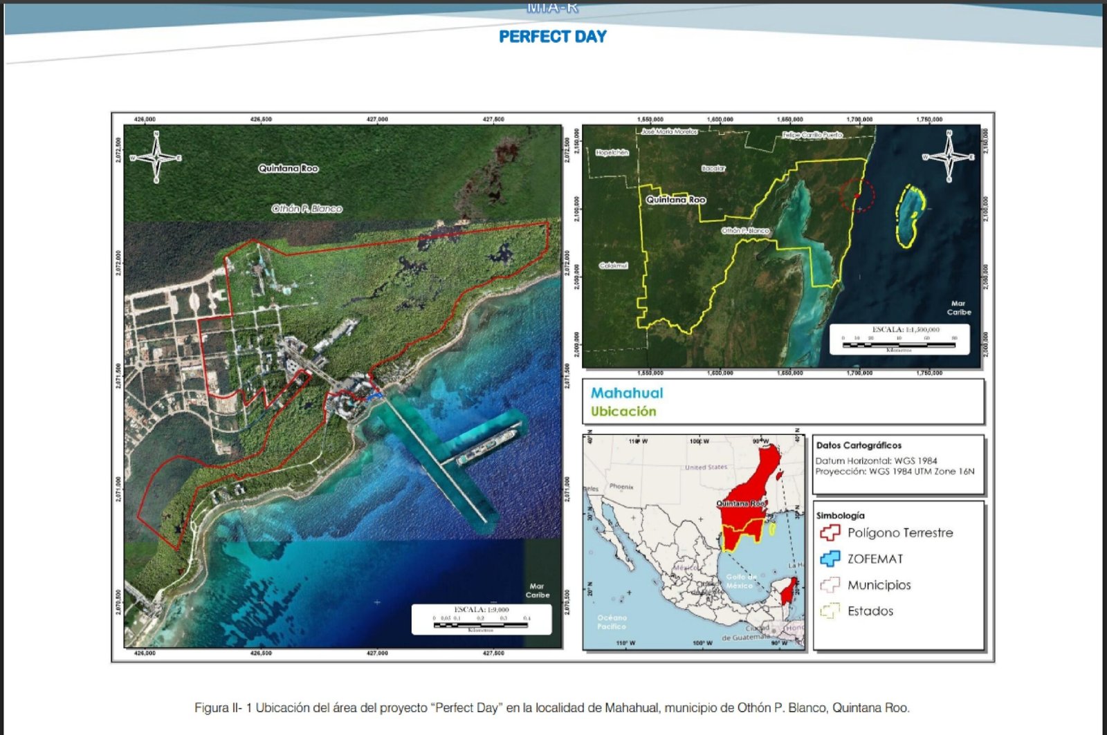 A rendering of the Perfect Day development project proposed for Mahahual, Quintana Roo