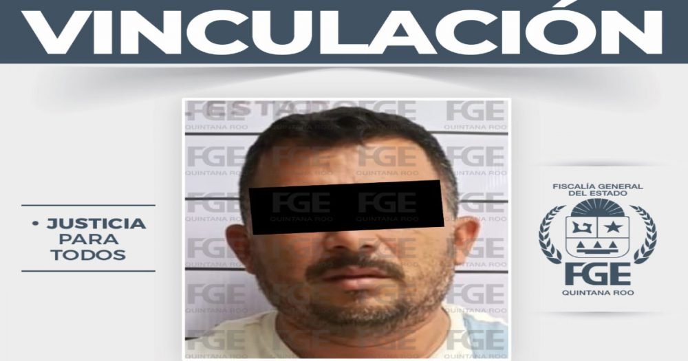 Illustration representing extortion and legal proceedings in Playa del Carmen