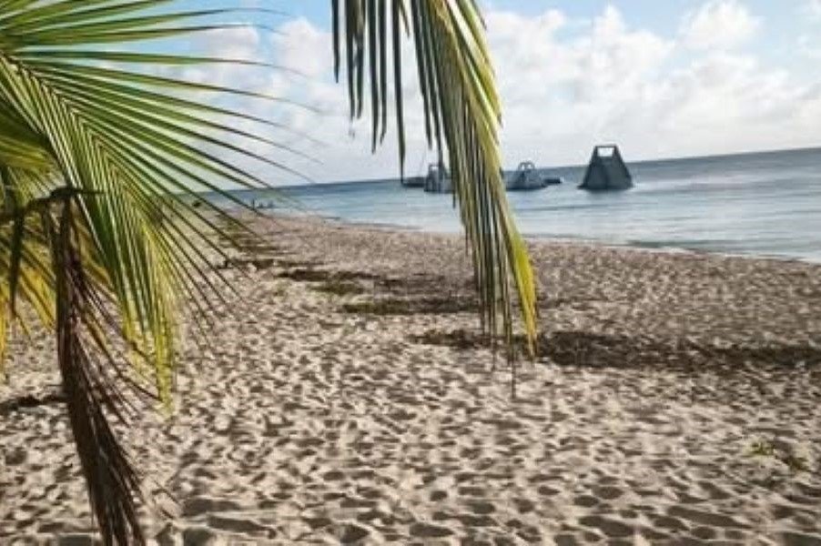 A view of Playa Mia beach in Cozumel, where activists are organizing a protest against privatization.