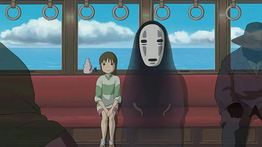 Promotional image for Spirited Away's 25th anniversary re-release in Mexican cinemas