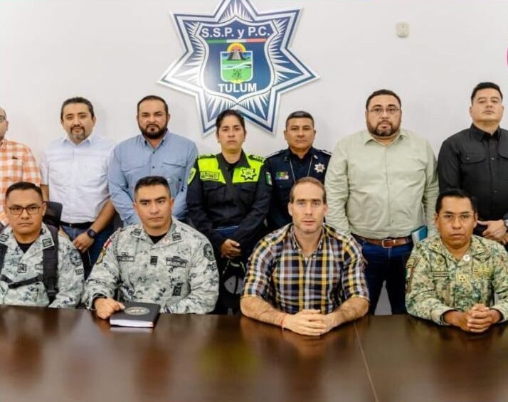Authorities meeting in Tulum to discuss security coordination with the new Defense National chief