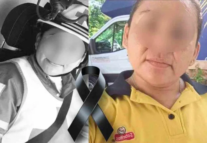 Emergency responders at the scene of a fatal crash on Highway 307 near Akumal