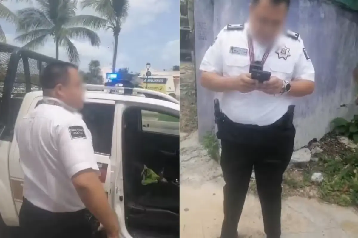 Ezequiel Segovia, director of Municipal Transit in Cancún, speaking about the investigation