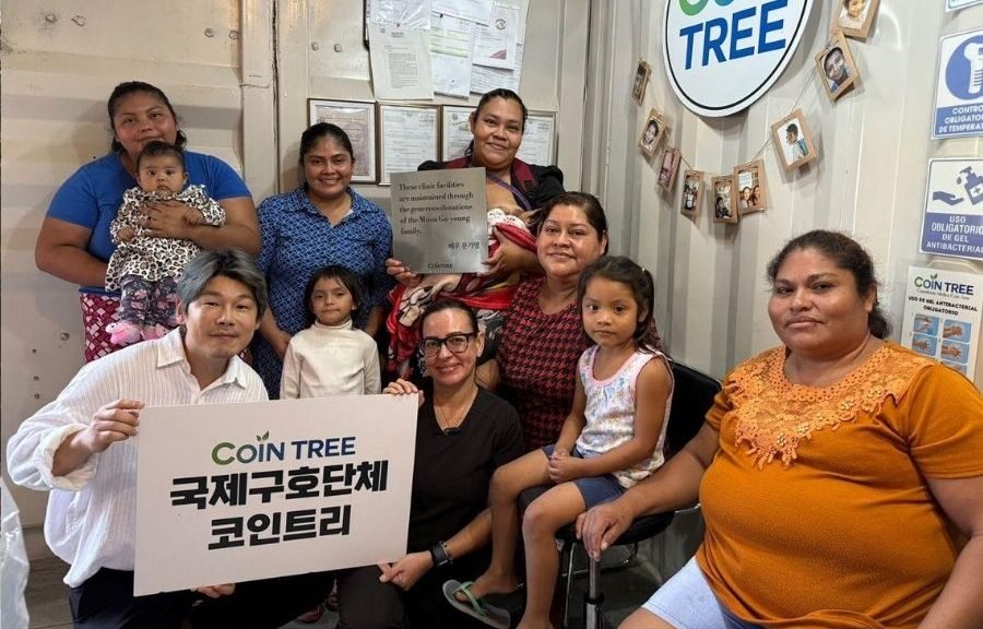 Coin Tree founder Youngjun Han speaking about challenges facing the organization's projects in Tulum