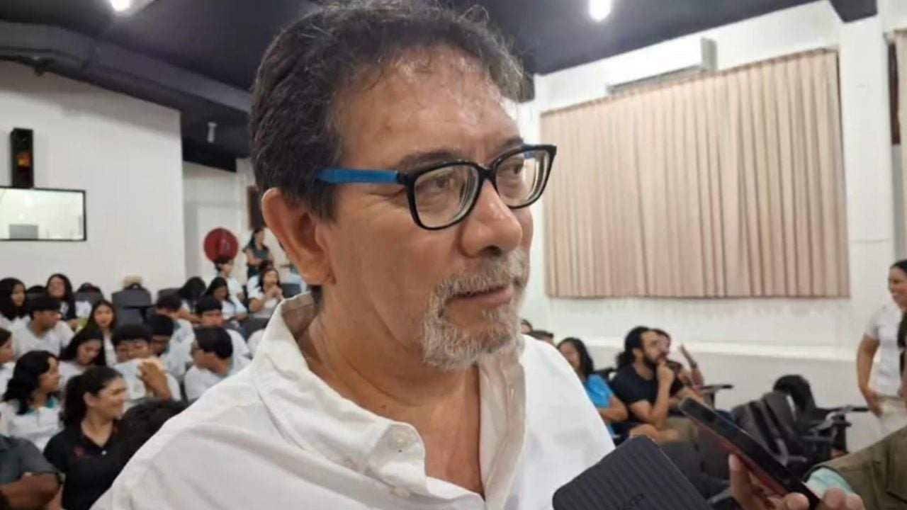 Aerial view of Cozumel's coastline showing protected natural areas