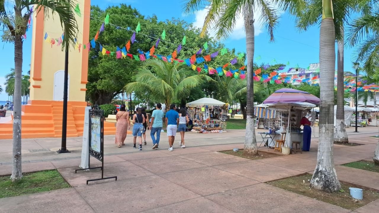 Hotels in Cozumel, Mexico, with a view of the Caribbean Sea