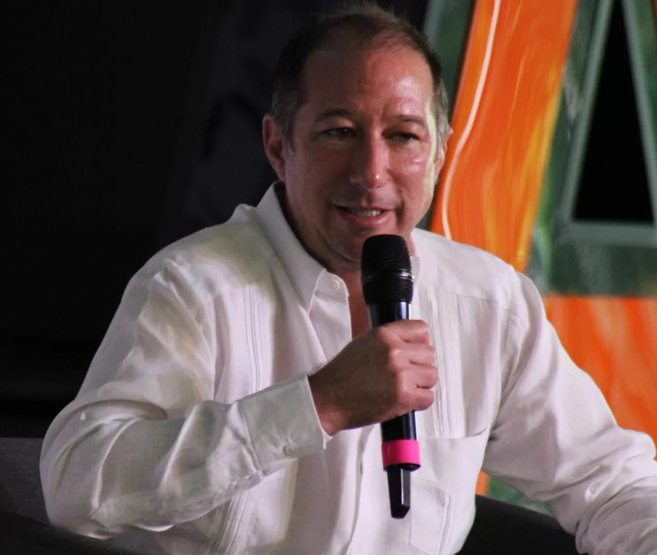 David Ortiz Mena, president of the Mexican Caribbean Hotel Council, speaking in an interview