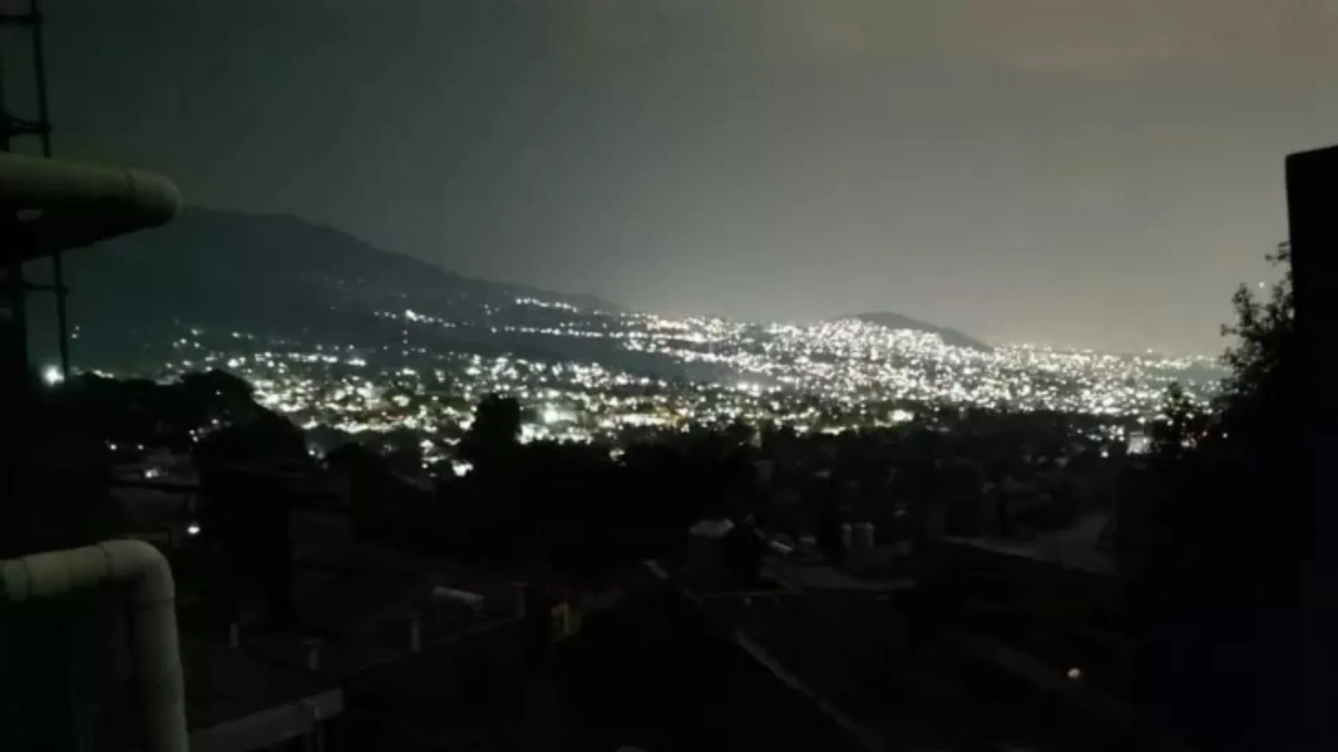 Illustration showing lights being turned off in a city skyline during Earth Hour