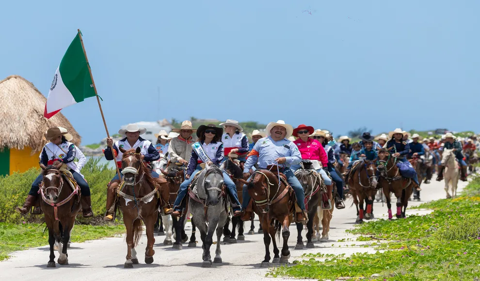 Cozumel native Guadalupe Gutiérrez Espinoza has been named national queen of the Federación México a Caballo