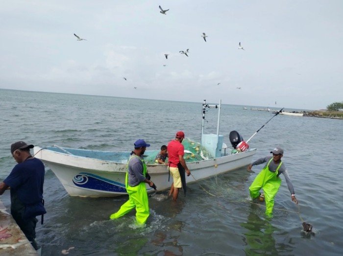 Map showing environmental threats along the Gulf of Mexico coastline