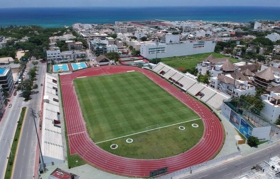 Mario Villanueva Stadium in Playa del Carmen, Quintana Roo