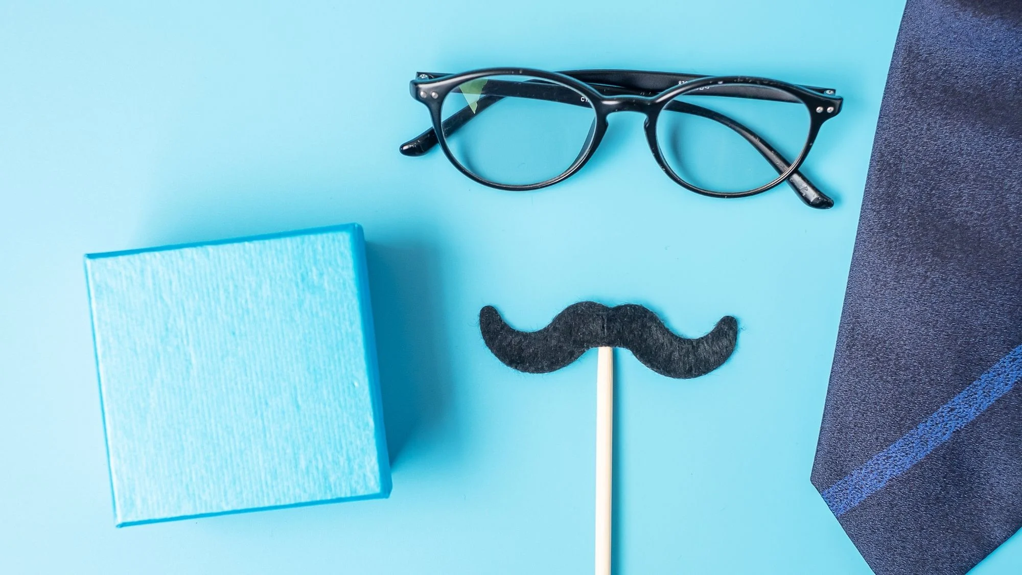 Illustration depicting Saint Joseph and symbols of Men's Day in Mexico