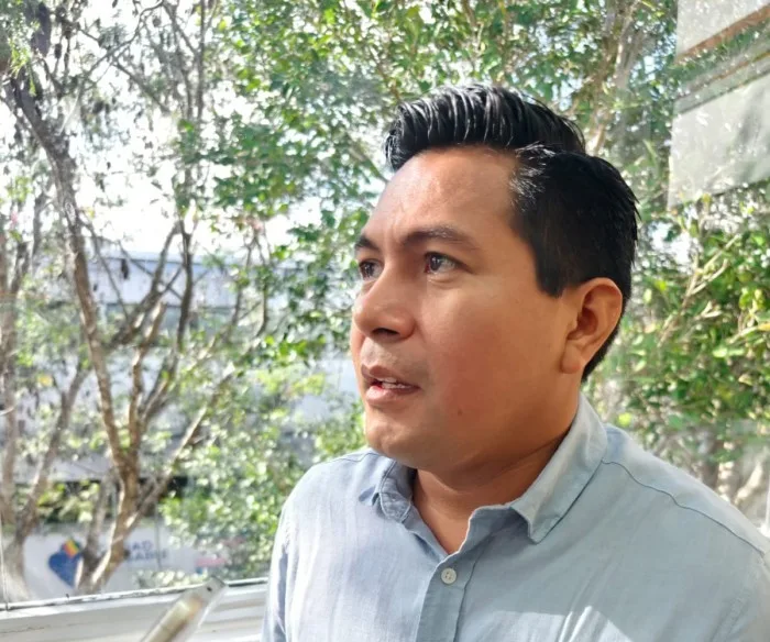 A map or document showing land parcels donated by Playa del Carmen council for IMSS facilities