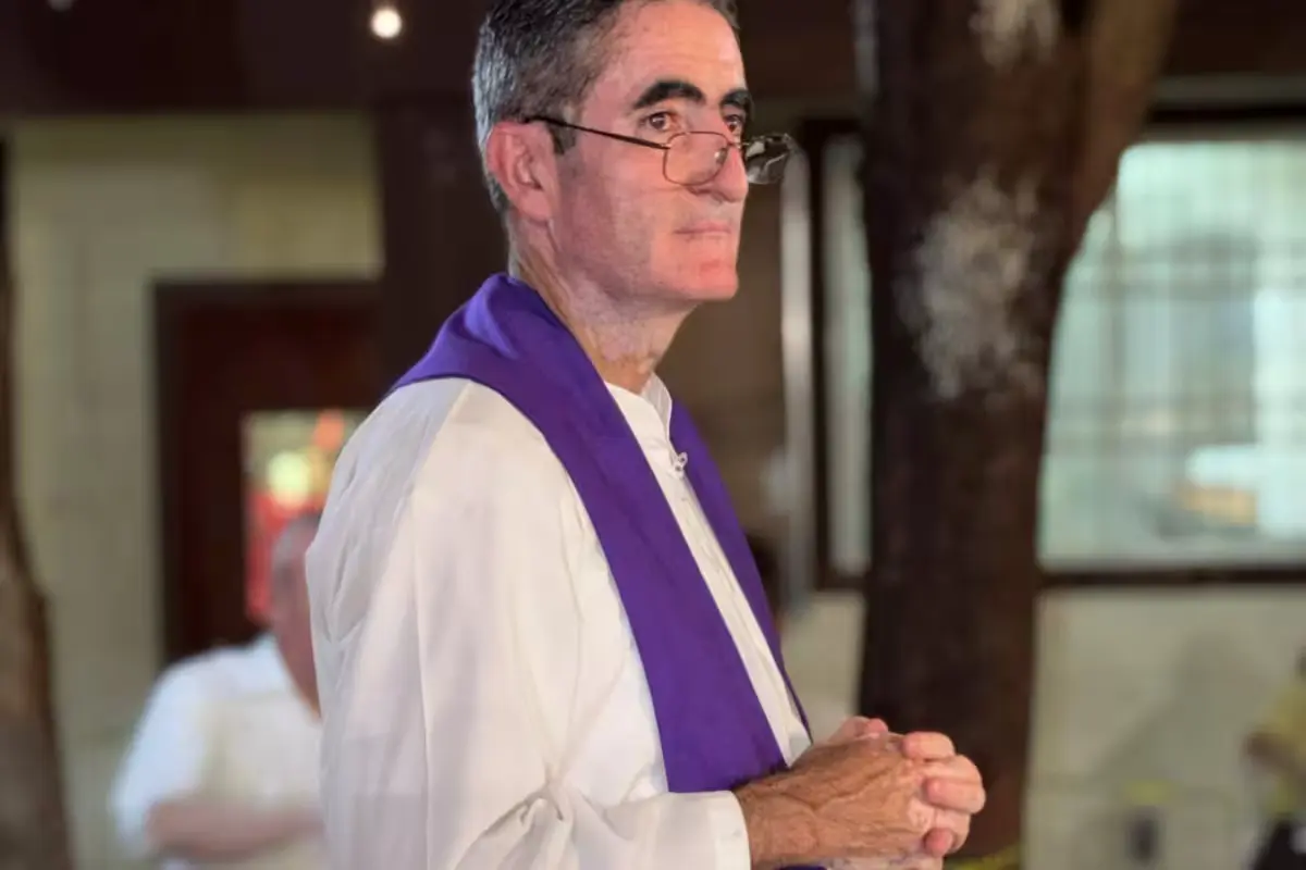 Priest José Luis Laris Maures, a Vatican-authorized exorcist in Quintana Roo, Mexico