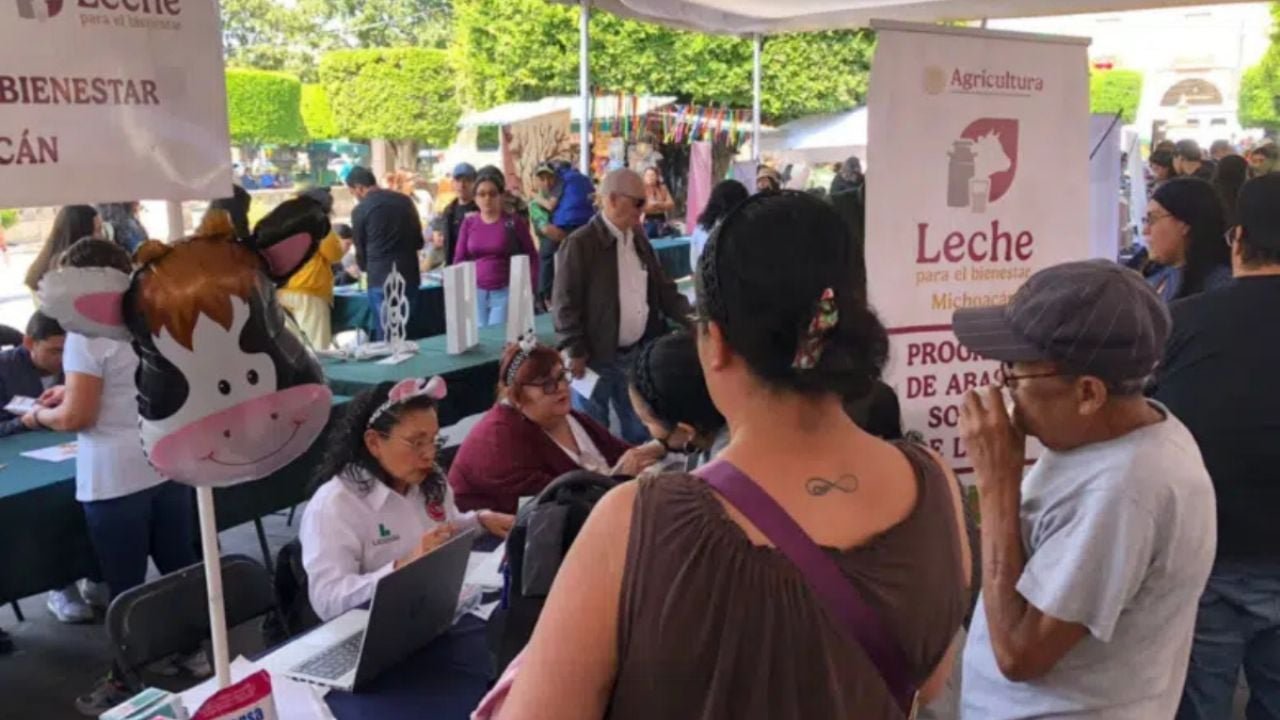 Artisans display textiles and crafts at a Wellbeing Fair in Quintana Roo