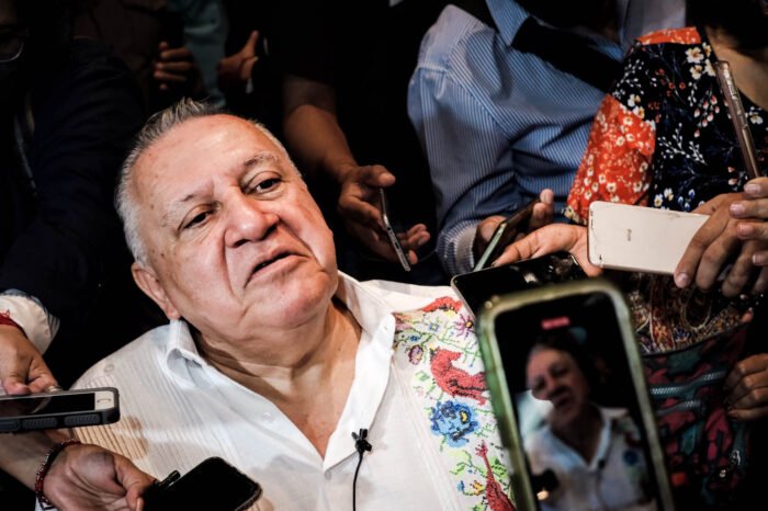 Portrait of Rafael Marín Mollinedo, head of Mexico's National Customs Agency