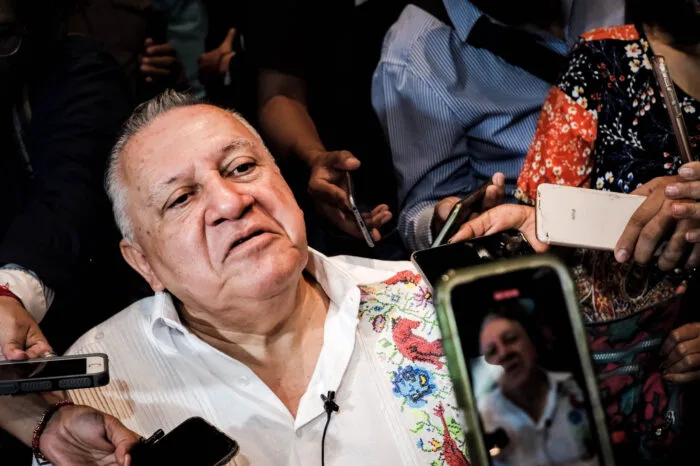 Portrait of Rafael Marín Mollinedo, head of Mexico's National Customs Agency