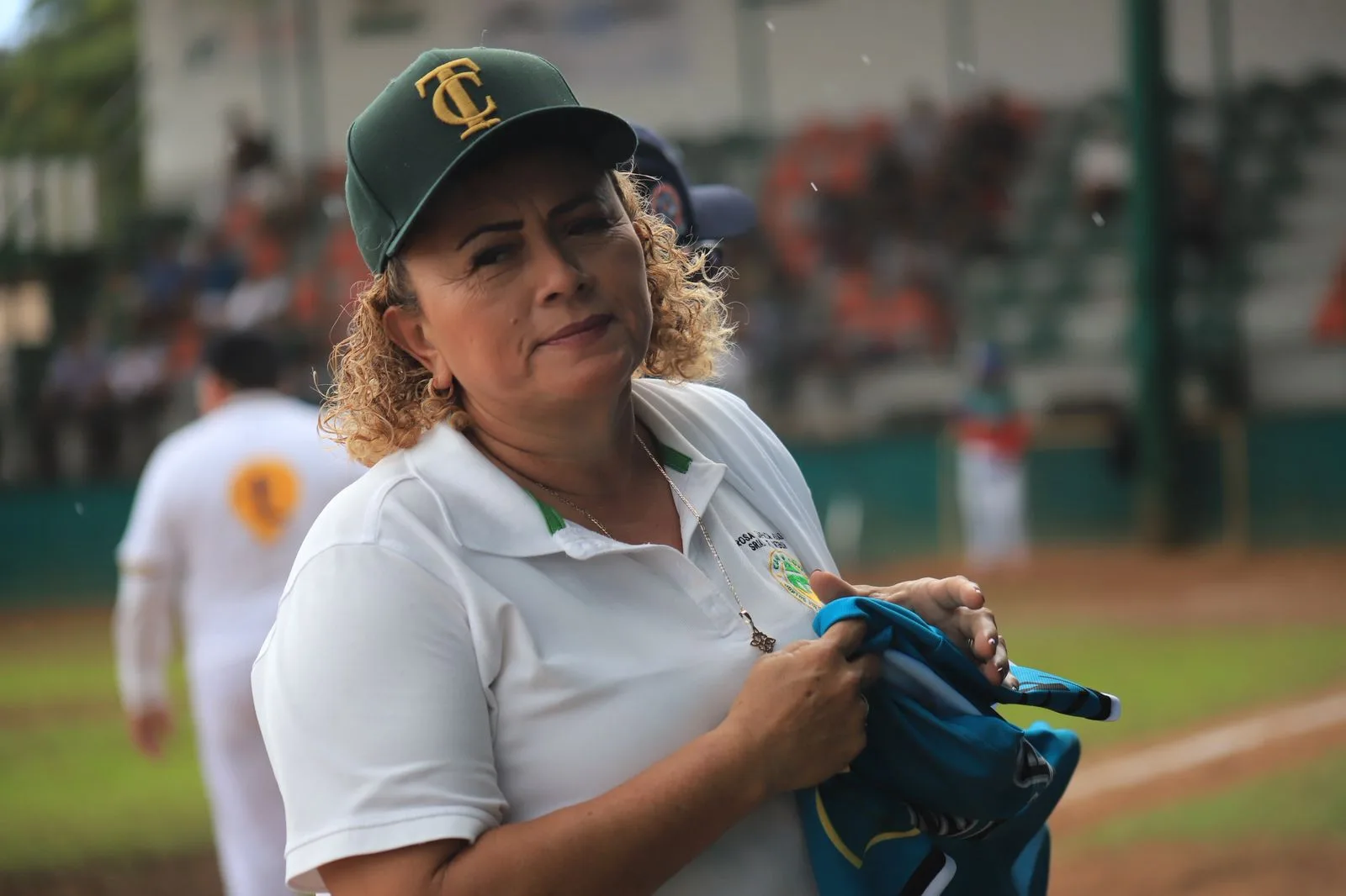 Rosy Zapata, a candidate for leadership of the Cancún taxi union