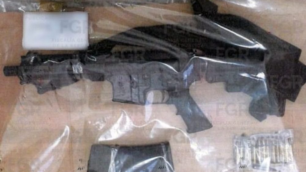 Police officers conducting an operation in Tulum, Quintana Roo