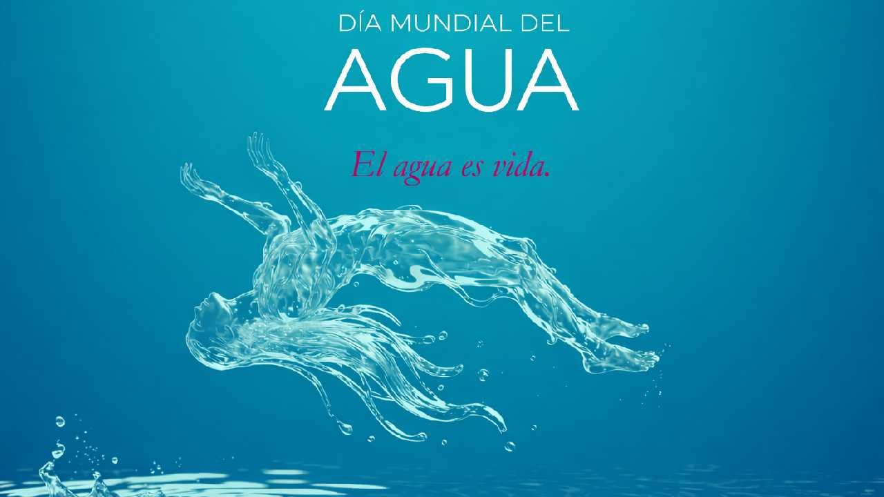 Poster promoting World Water Day activities in Quintana Roo