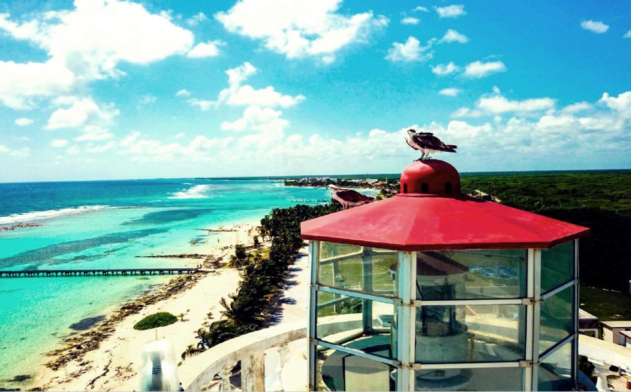 Proposed site for Blue Lighthouse Beach Club in Mahahual, Quintana Roo