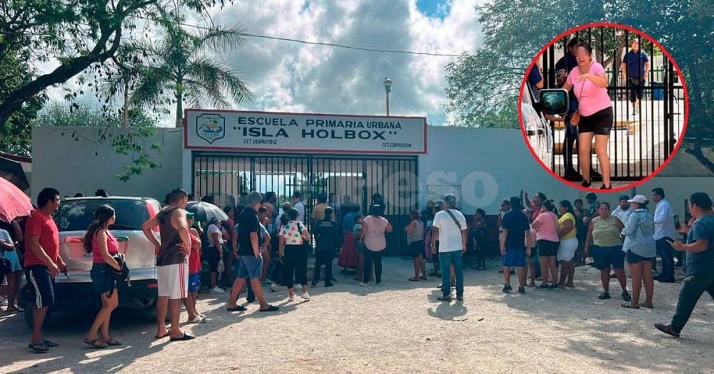 Authorities investigate the death of a child at Isla Holbox elementary school in Cancún