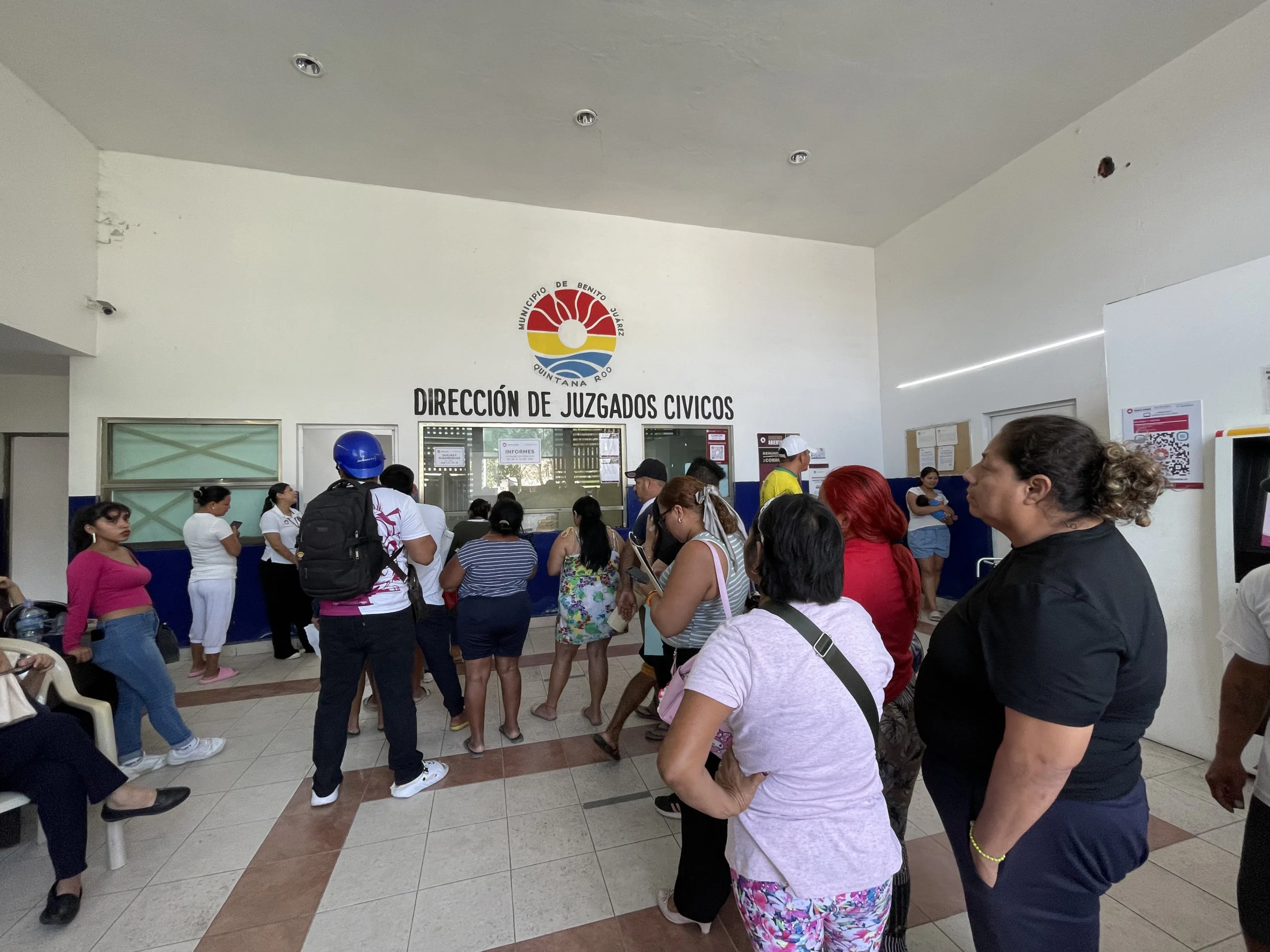 Jorge Rivero Pech, director of Civic Courts in Benito Juárez, speaking about proposed reforms