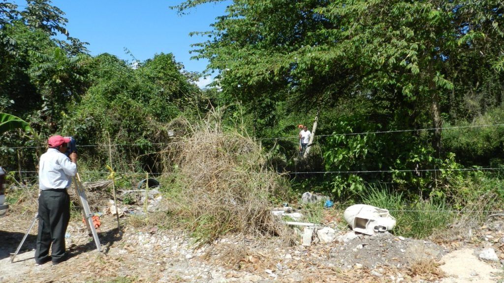 Aerial view of urban development in Cancun, Quintana Roo