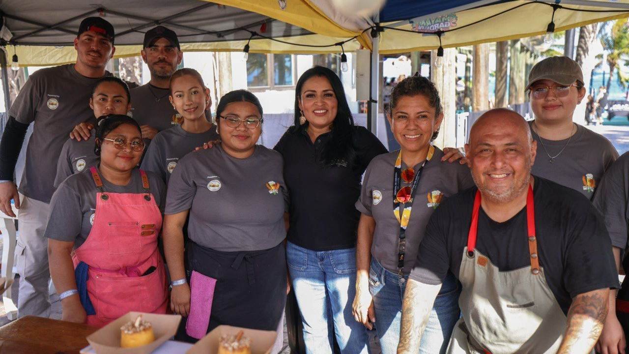 Mayor Blanca Merari Tziu Muñoz inaugurates the Caribbean Beer Festival in Puerto Morelos
