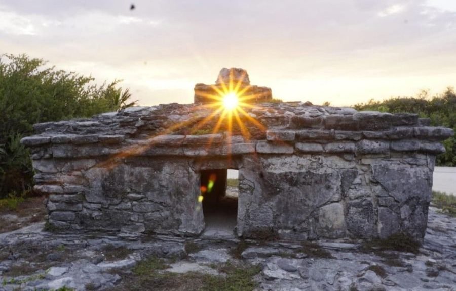 The Maya archaeological site El Caracol in Cozumel, where a solar alignment event will occur on April 16